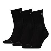 Calvin Klein Strumpor 3P Nick Quarter Sock Svart Strl 40/46 Herr