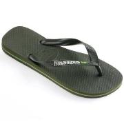 Havaianas Brasil Logo Skogsgrön  Strl 35/36