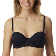 Schiesser BH Bandeau Bra Svart C 75 Dam