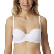 Schiesser BH Bandeau Bra Vit C 95 Dam