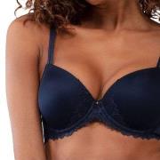 Mey BH Luxurious Full Cup Stretch Bra Midnattsblå polyamid A 75 Dam