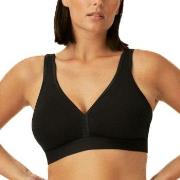 NATURANA BH Athleisure Soft Bra Svart bomull C 90 Dam