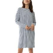 Mey Cyra Nightshirt Vit/Marin XX-Large Dam