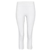 Decoy Capri Leggings Vit ekologisk bomull Medium Dam