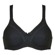 NATURANA BH Cotton Soft Bra Svart bomull B 75 Dam