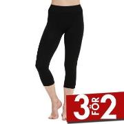 Decoy Seamless Capri Leggins Svart M/L Dam