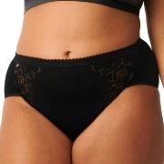 Sloggi Trosor 2P Chic Midi Briefs Svart bomull 46 Dam