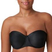 PrimaDonna BH Satin Non Padded Strapless Bra Svart E 75 Dam