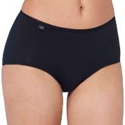 Sloggi Trosor 3P 24 7 Cotton Midi Briefs Svart bomull 42 Dam