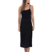 Mey Emotion Long Body Dress Svart 36 Dam
