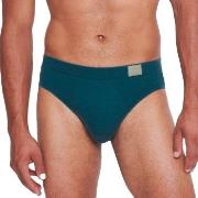 Sloggi Kalsonger 2P For Men GO Natural Brief Blå/Grå bomull Small Herr