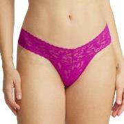 Hanky Panky Trosor 5P Low Rise Thong D1 Mörkrosa nylon One Size Dam