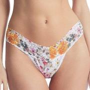 Hanky Panky Trosor 2P Printed Low Rise Thong Vit m Blommor nylon One S...