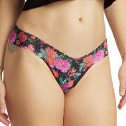 Hanky Panky Trosor 3P Printed Low Rise Thong Flerfärgad nylon One Size...