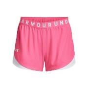 Under Armour 3P Play Up Shorts 3.0 Mörkrosa polyester Small Dam