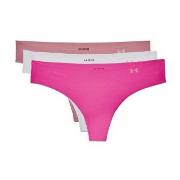 Under Armour Trosor 9P Pure Stretch Thong Rosa/Vit Large Dam