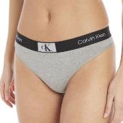 Calvin Klein Trosor 2P CK96 Cotton Thong Ljusgrå bomull Medium Dam