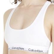 Calvin Klein BH 2P Modern Cotton Bralette D1 Vit Large Dam