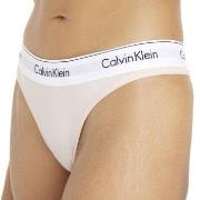 Calvin Klein Trosor 2P Modern Cotton Thong Ljusrosa X-Large Dam