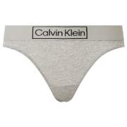 Calvin Klein Trosor 3P Reimagined Heritage Thong Grå Small Dam