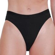 Sloggi Trosor 2P GO Casual High Leg Briefs Svart bomull Medium Dam