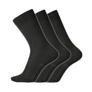 Dovre Strumpor 3P Cotton Socks Svart Strl 45/48 Herr