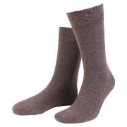 Amanda Christensen Strumpor True Combed Cotton Sock Brun Strl 47/50