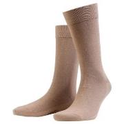 Amanda Christensen Strumpor True Combed Cotton Sock Ljusbrun Strl 43/4...