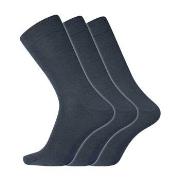 Dovre Strumpor 3P No Elastic Twin Socks Marin bomull Strl 45/48 Herr