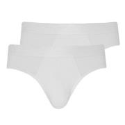 Jockey Kalsonger 2P Microfiber Air Brief Vit polyamid Large Herr