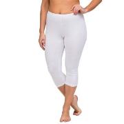 Trofe Leggings 3-4 Length Vit bomull Medium Dam