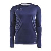 Craft Pro Control Impact LS Tee M Marin polyester X-Small Herr