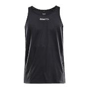 Craft Rush Singlet M Svart polyester Large Herr