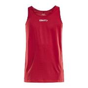 Craft Rush Singlet M Röd polyester Large Herr