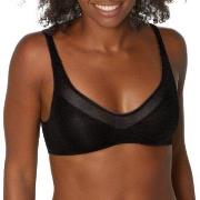 Sloggi BH 2P Oxygene Infinite Soft Bra Svart Large Dam