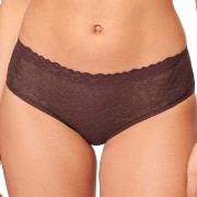 Sloggi Trosor 3P ZERO Feel Lace 2.0 Hipster Brun X-Small Dam