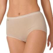 Sloggi Trosor 2P Basic Plus Maxi Briefs Beige bomull 38 Dam