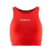 Craft Rush 2 0 Crop Top W Röd Medium Dam