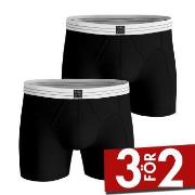 Björn Borg Kalsonger 2P Premium Cotton Stretch Original Boxer Svart X-...