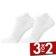 Egtved Strumpor 2P Cotton Footie Sock Vit Strl 45/48