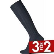 Egtved Strumpor Wool Kneehigh Sock Marin Strl 40/45 Herr