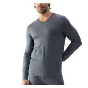 Mey Jefferson Long Sleeves Gråmelerad modal X-Large Herr