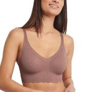 Sloggi BH ZERO Feel Bliss Bralette Brun X-Large Dam