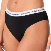 Björn Borg Trosor 2P Core Logo High Waist Brief Svart bomull Large Dam