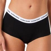 Björn Borg Trosor 2P Core Logo High Waist Brief Svart bomull X-Large D...