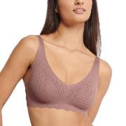 Sloggi BH ZERO Feel Bliss Soft Bra Brun M+ Dam