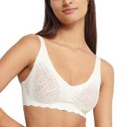 Sloggi BH ZERO Feel Bliss Soft Bra Vit XL+ Dam