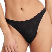 Sloggi Trosor ZERO Feel Bliss String Brief Svart Large Dam