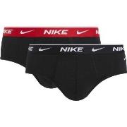 Nike Kalsonger 6P Everyday Cotton Stretch Brief Svart/Röd bomull Mediu...