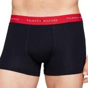 Tommy Hilfiger Kalsonger 3P WB Trunks Svart/Röd bomull XX-Large Herr